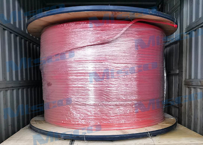 1/4 UNS N06625 Oilfield Encapsulated Control Line 3lines With Flat Pack, SSSSLCT08