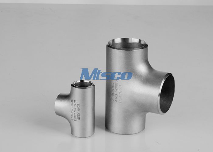 ASTM B366 Alloy 600 / 625 Nickel Alloy Welded Equal Tee Pipe Fitting, MTNAPF14