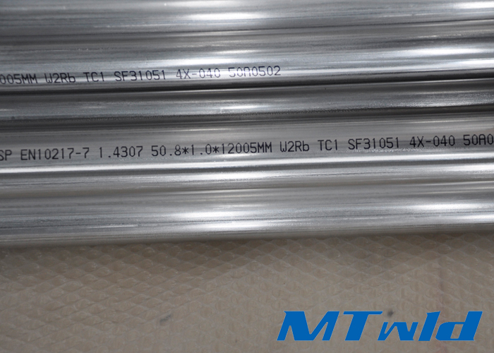 ASTM A213 / ASME SA213 ERW / EFW Stainless Steel Welded Tube With Bright Annealed Surface, SSWBAT