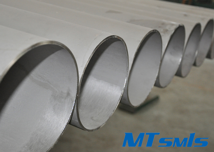 DN400 Big Size Duplex Stainless Steel Pipe ASTM A790 2205 / 2507 With Good Ductility, SSDSP31