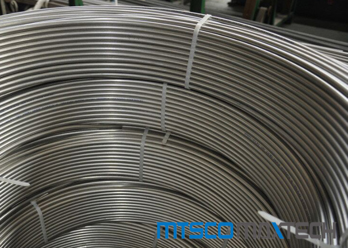 EN10216-5 300 Series Stainless Steel Coiled Tubing Bright Annealed Surface, SSSCT07