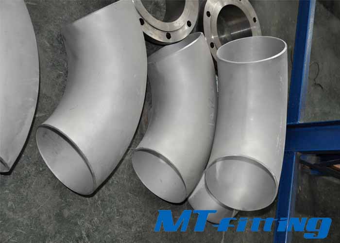 UNS S2507 Pipe Fittings , Elbows For Connection Pipes , Duplex Steel Fitting, MTDSPF01