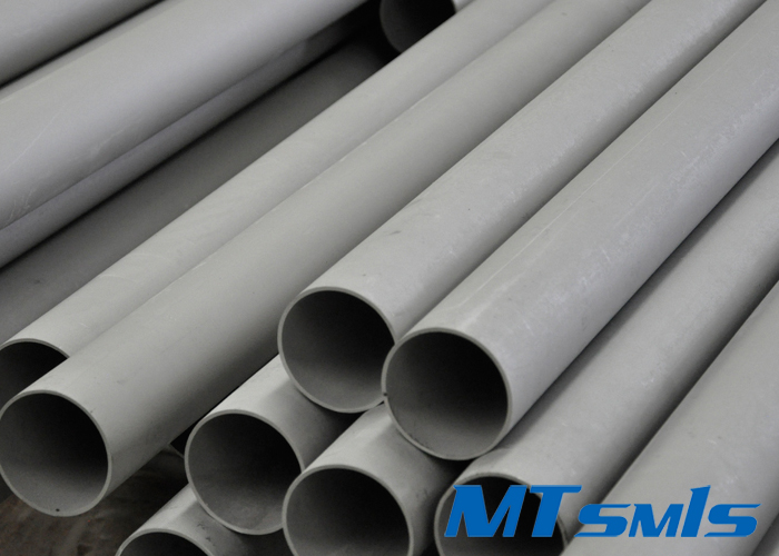 UNS S31803 / S32750 / S32760 Duplex Steel Pipe Cold Rolled With PE / BE Ends, SSDSP30