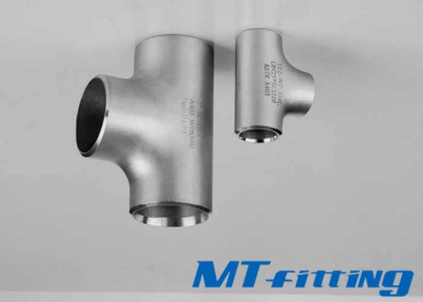 ASME / ANSI B16.9 F51 / F53 S31803 / S32750 Duplex Steel Equal / Reducer Tee Pipe Fitting