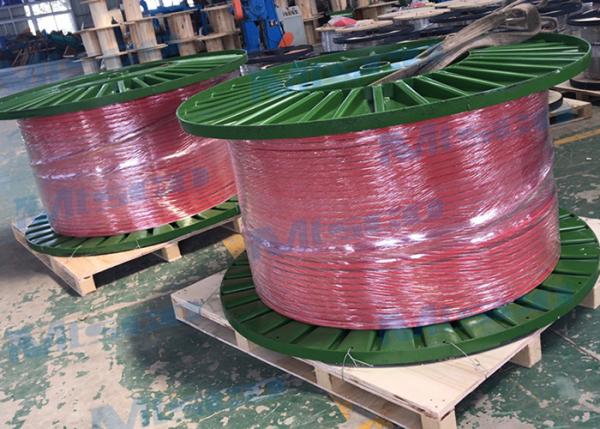 DDV Control Line Alloy 825 Stainless Steel Welded Coiled Tubing For Chemical Injection Line