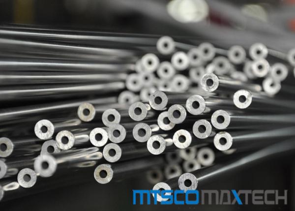 Inc 625 / Inc 617 UNS N06625 / N06617 Bright Annealed Nickel Alloy Tube With High Strength