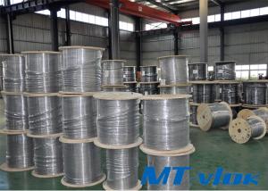 4.76mm 316L / 1.4404 Stainless Steel Welded Super Long Coiled Tube In Oil And Gas