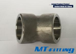ASTM A182 F304 / 304L Stainless Steel Socket Welded Elbow Forged High Pressure Pipe Fitting
