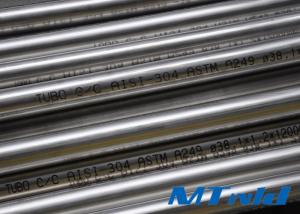 ASTM A249 304L / 316L Stainless Steel Welded Tube For Heat Exchanger