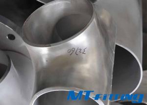ASTM A815 Stainless Steel Butt Welded Fittings , Equal & Reducing Tee
