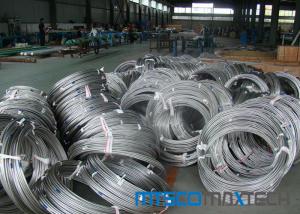 TP316 / 316L / 316Ti Bright Annealed Stainless Steel Seamless Control Line Coiled Tubing