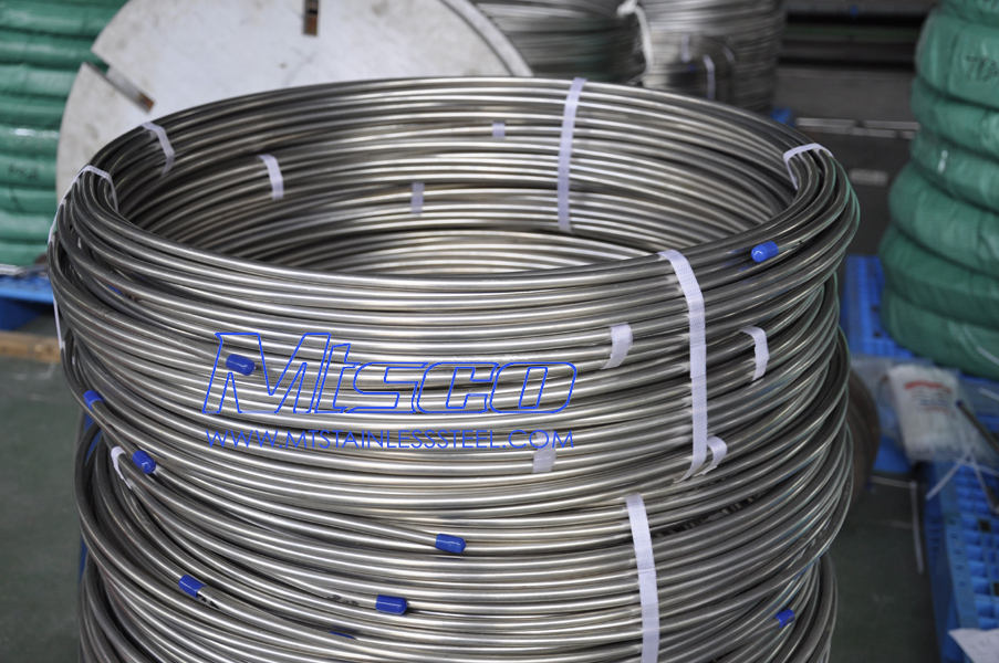 Alloy A269 825 Stainless Steel coiled tubing coil tubes price factory and  manufacturers